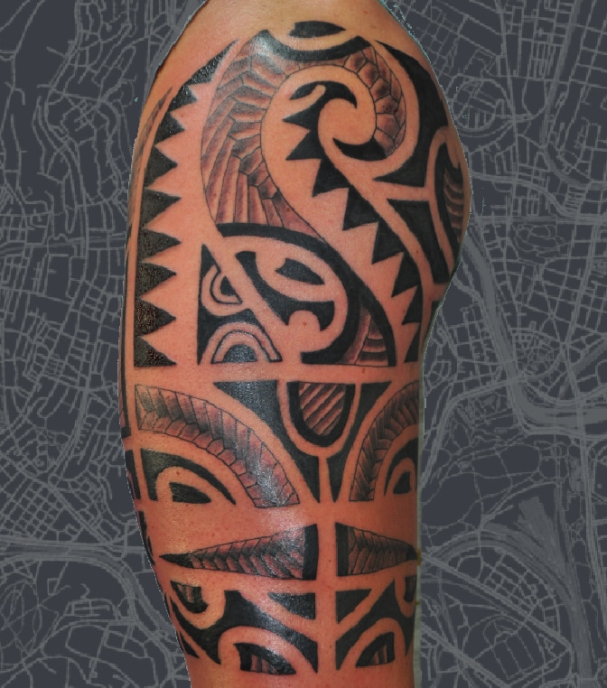Maori Tattoo Moko MOKOtattoo benztown stuttgart tattoostudiostuttgart 0711tattoo piercing