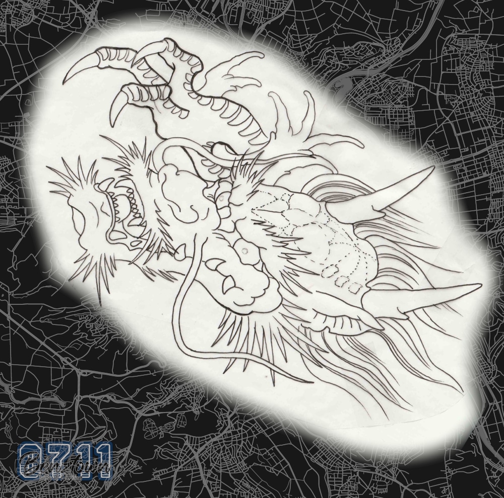 drachen kopf dragon head ruy tattoo benztown Tattoo piercing Asiatattoo tattoostudio 0711tattoo Stuttgart (2)