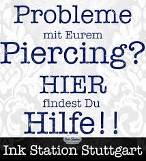 probleme mit deinem piercing, pflegeanleitung tattoostudio shop heusteigstrasse Piercing benztown tattoo ink station stuttgart 0711tattoo tattoos (3)
