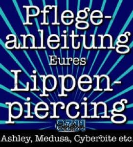 pflege lippen piercing Piercingstudio stuttgart Piercing benztown tattoo ink station