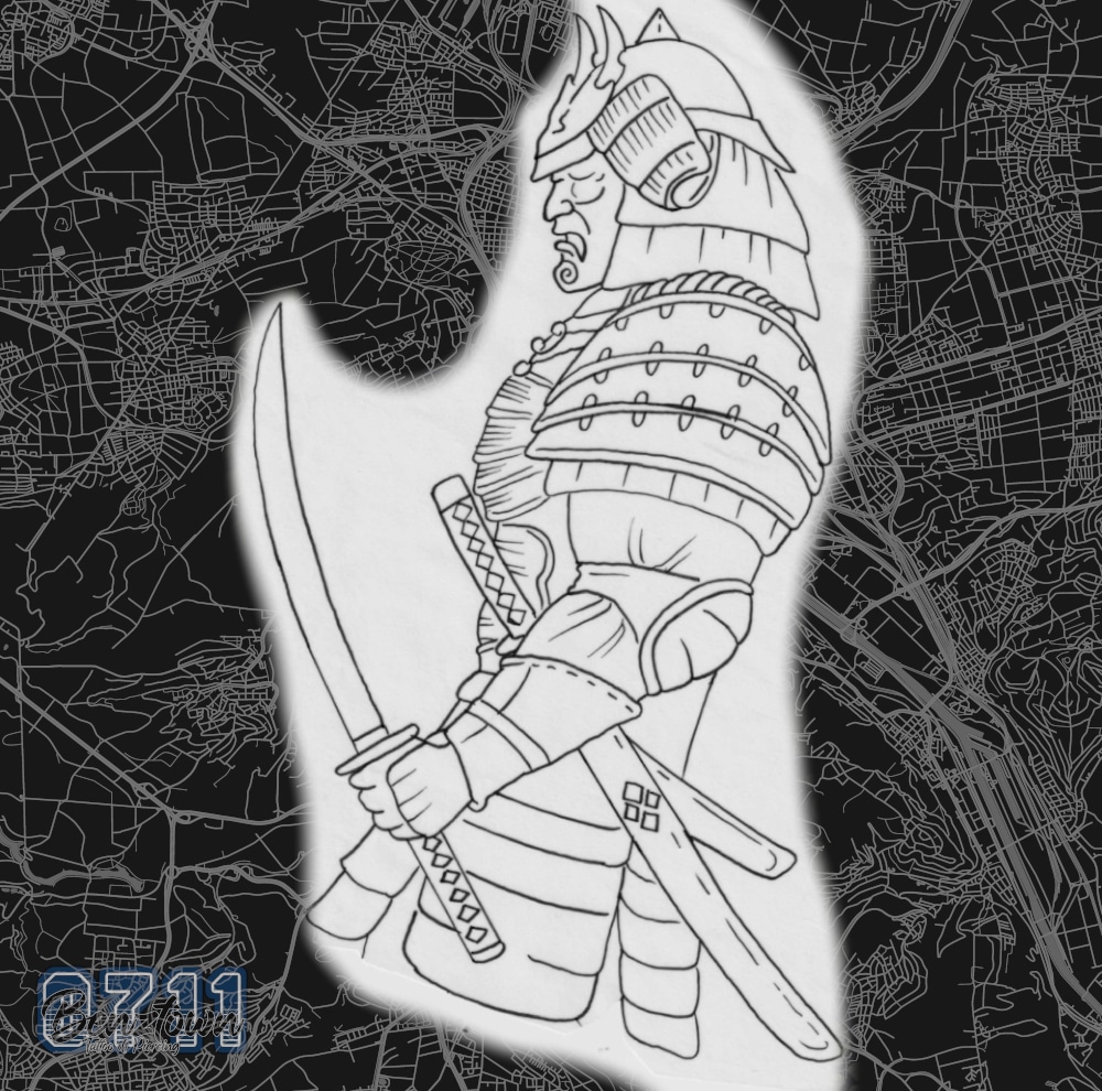 samurai worrier tattoo benztown Tattoo piercing Asiatattoo tattoostudio 0711tattoo Stuttgart
