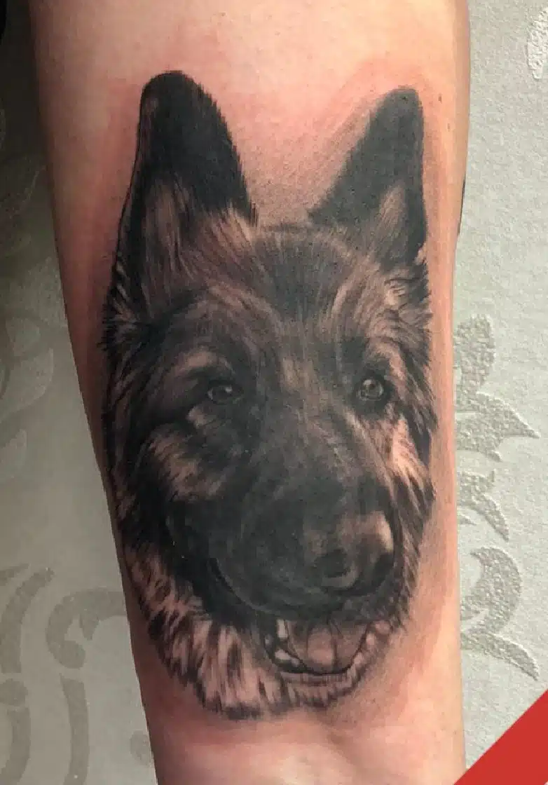 hundeportrait tattoo benztown tattoostudio stuttgart 0711 tattoo (1)