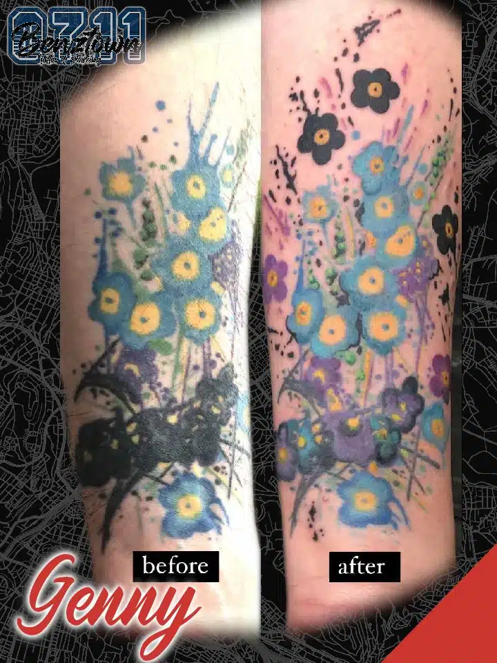 refresh cover up tattoo genny tattooartist tattoo benztown tattoostudio stuttgart 0711