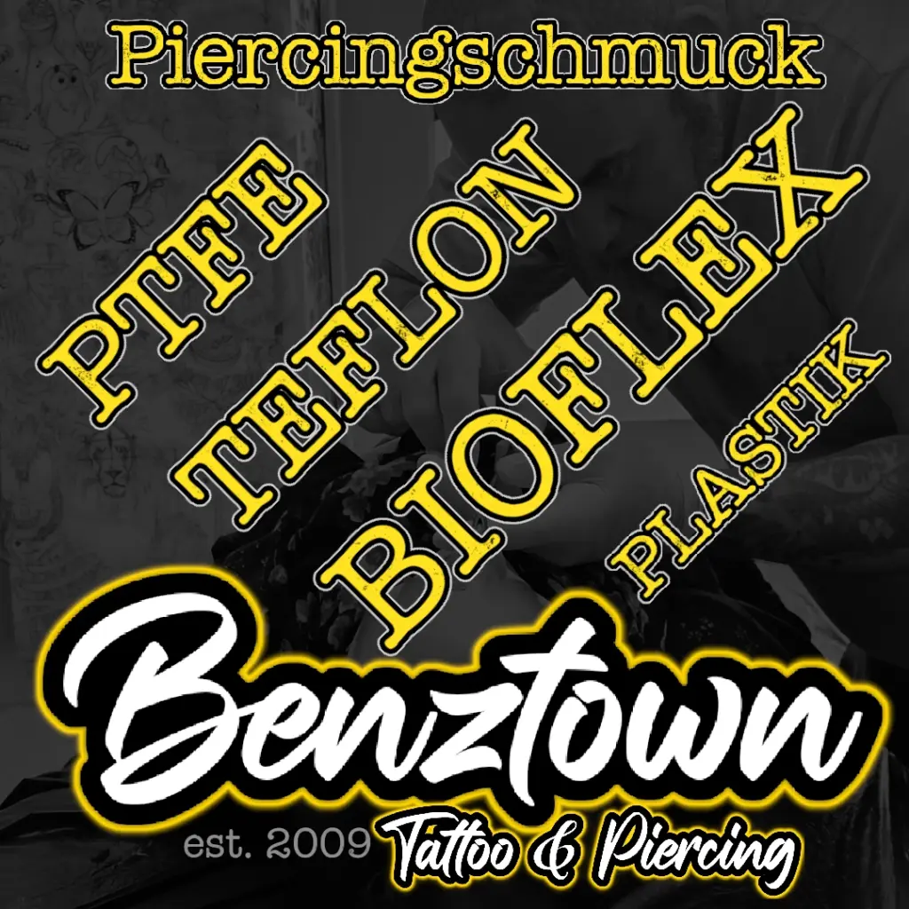 piercingschmuck BIOFLEX TELFON PTFE PLASTIK tattoos benztown piercingstudio 0711 piercing piercings