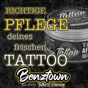 believa tattoopflege pflege tattoo benztown tattoowissen tattoos erklärt tattoos stuttgart tattoostudio
