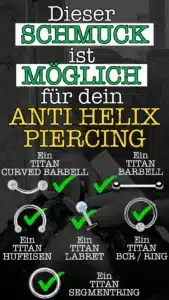 der schmuck ist möglich anti helix piercing tom piercer ohrknorpelpiercing piercingerklärt piercingwissen piercing stuttgart 0711piercing piercingstudio benztown
